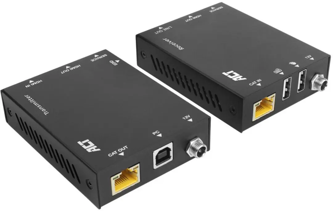 ACT AC7815 4K HDMI 2.0 KVM Extender