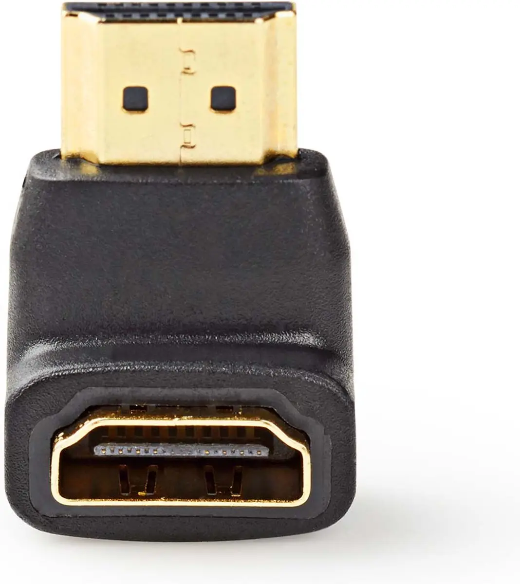 Nedis HDMI Adapter CVGB34901BK - 90° Verguld - Zwart