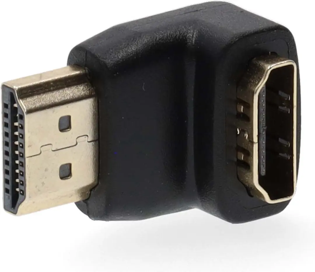 Nedis HDMI Adapter CVGB34901BK - 90° Verguld - Zwart