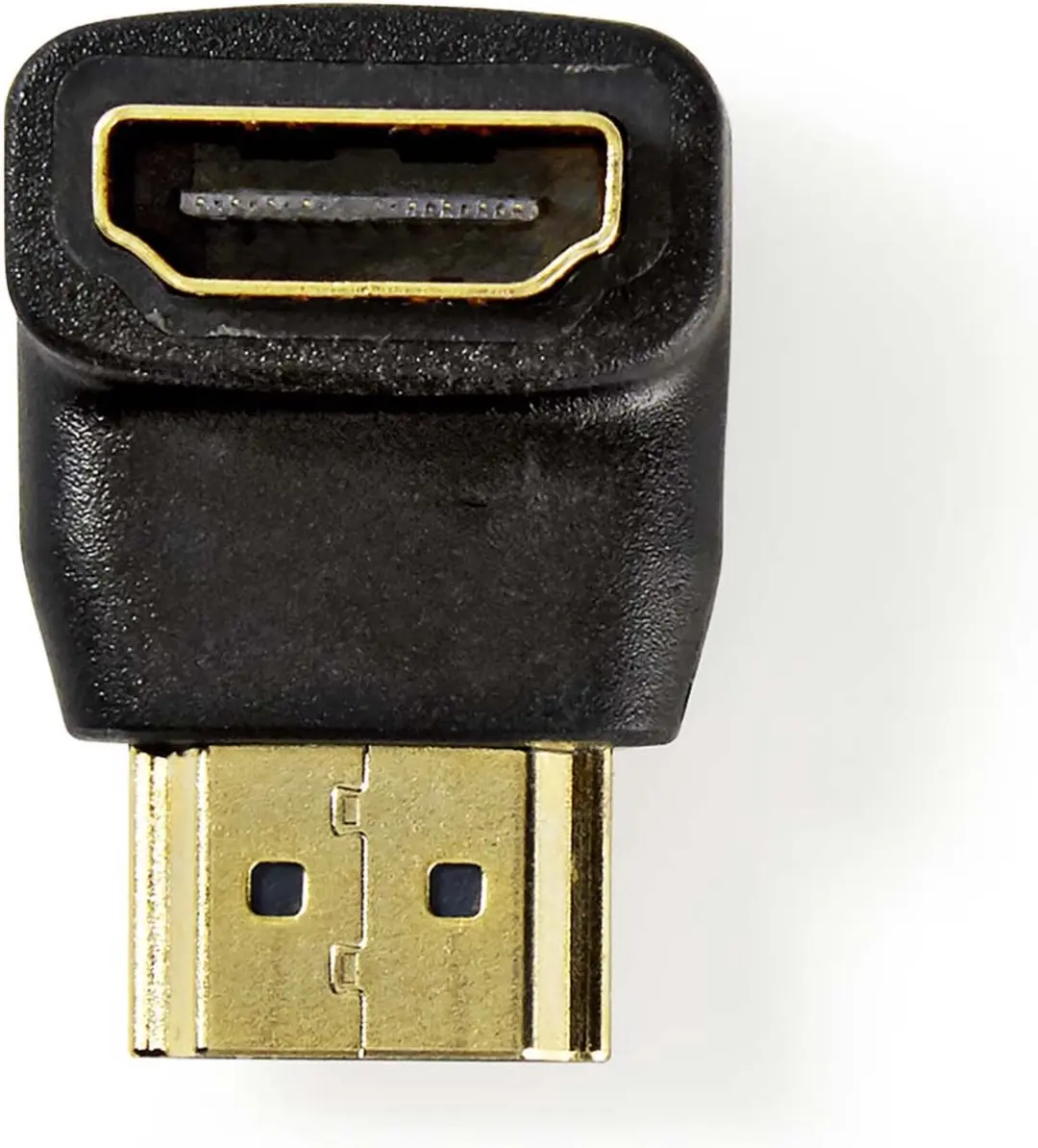 Nedis HDMI Adapter CVGB34901BK - 90° Verguld - Zwart