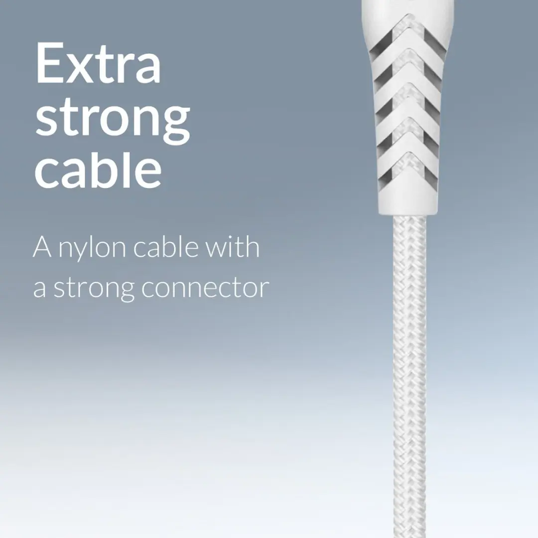 Mobilize USB-C Kabel 0.2m MOB-USBCA-045 - Wit