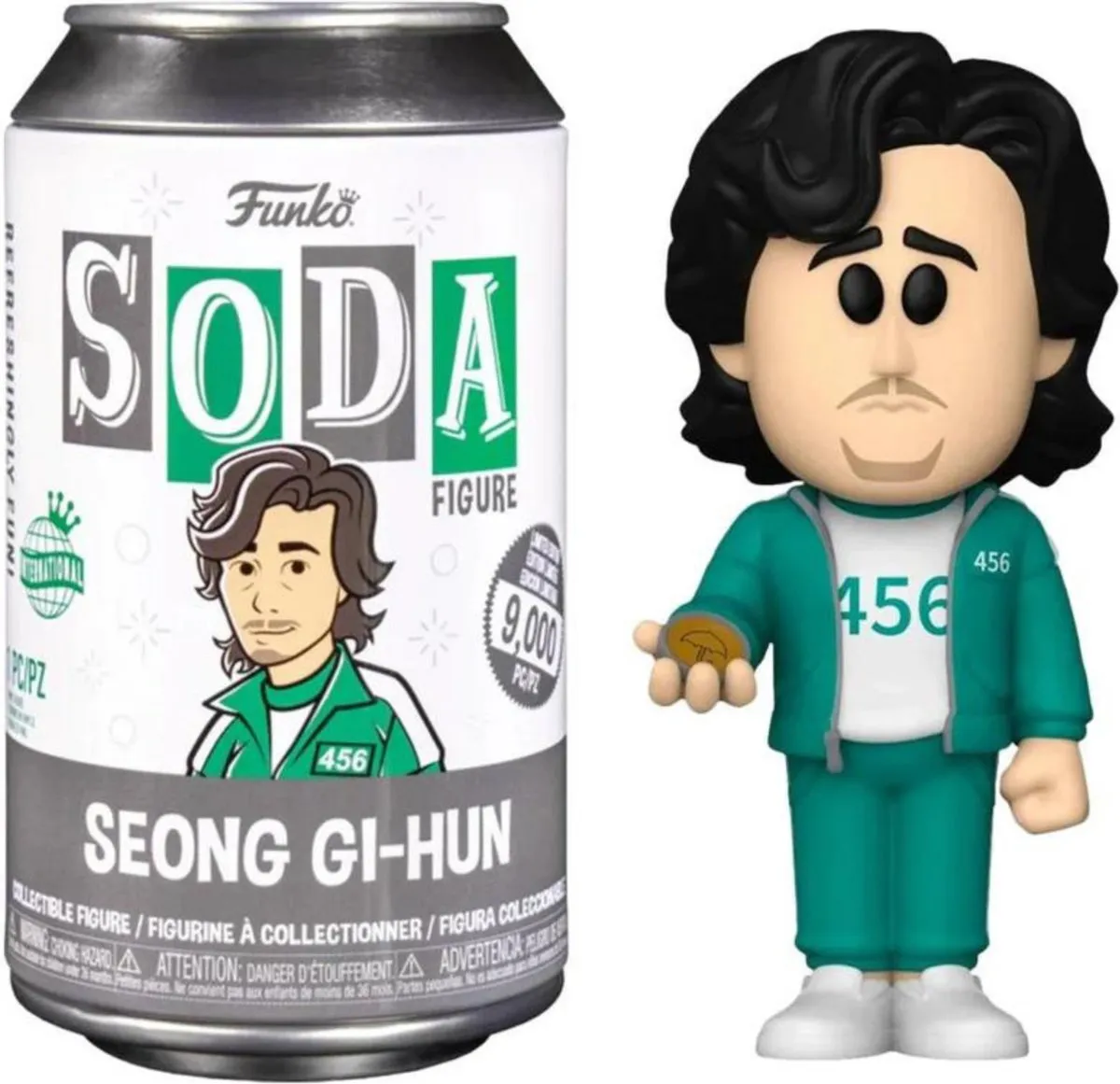 Funko Seong Gi-Hun Vinyl Soda Figure - Limited Edition 9.000 Stuks - Multicolor
