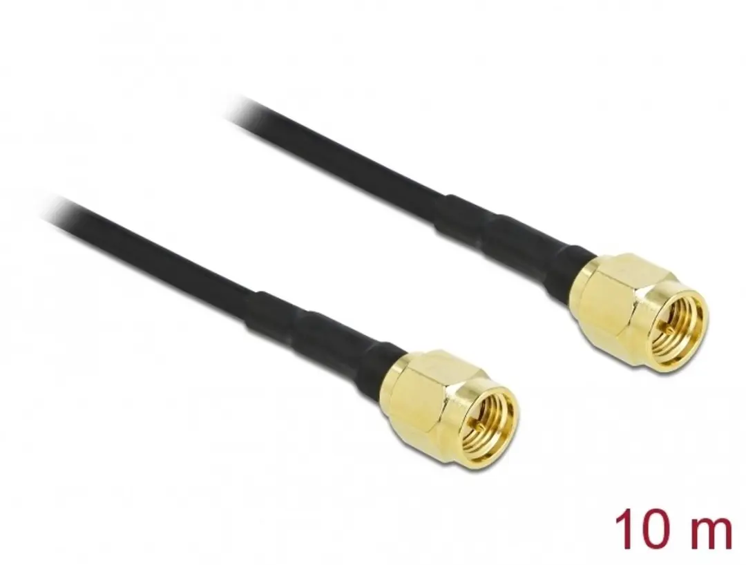Delock SMA-SMA Antennekabel LMR/CFD100 10m