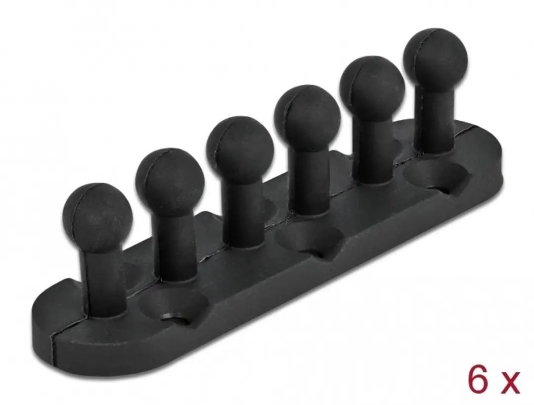 Delock Kabelhouder 5 doorgangen