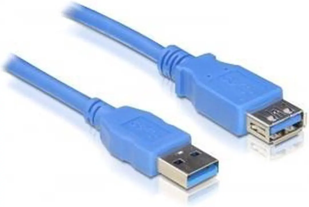 Delock USB 3.0 Verlengkabel - 3m - Blauw