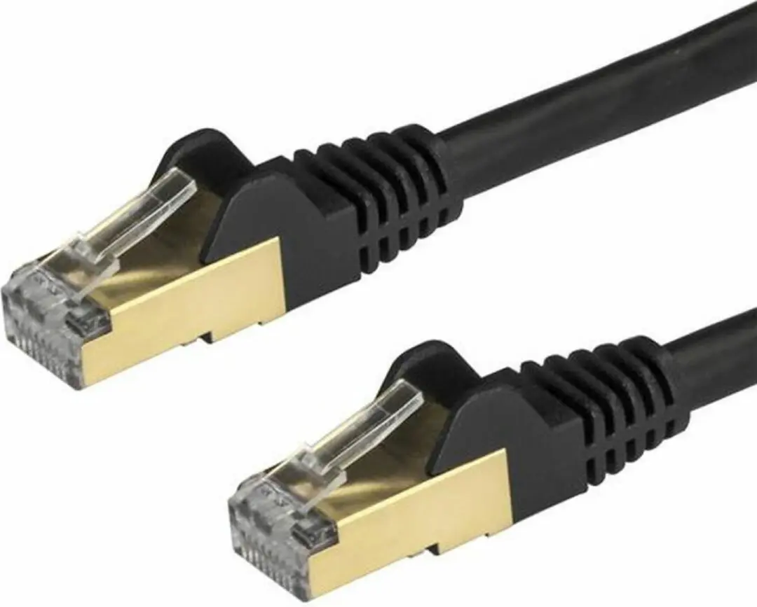Startech 3m CAT6A Netwerkkabel 10Gbps - Zwart