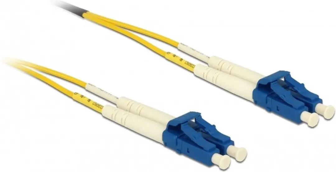 Delock LC-LC Singlemode OS2 Kabel 10m - Geel