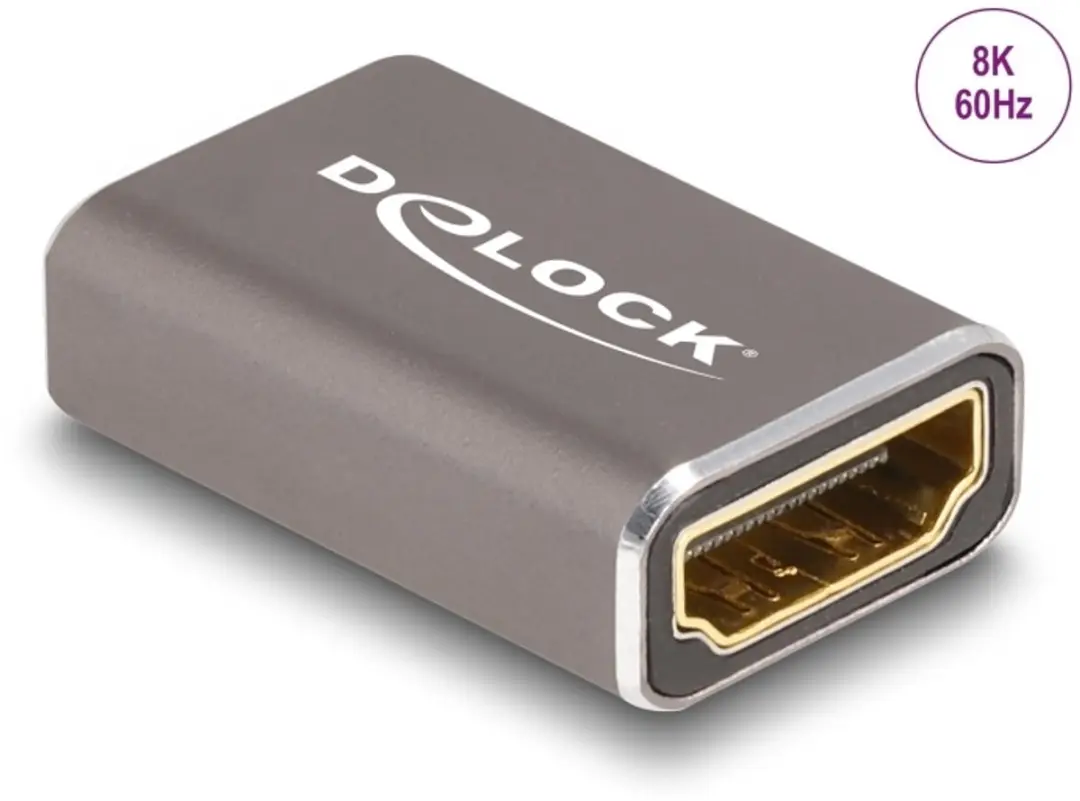 Delock HDMI Adapter Female-Female 8K 60Hz