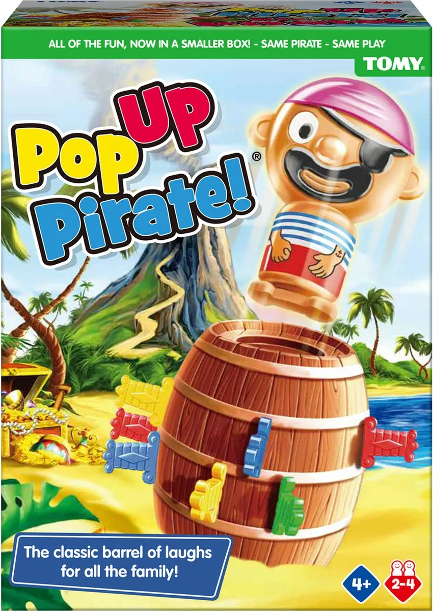 Tomy Pop Up Piraat - Kinderspel T7028