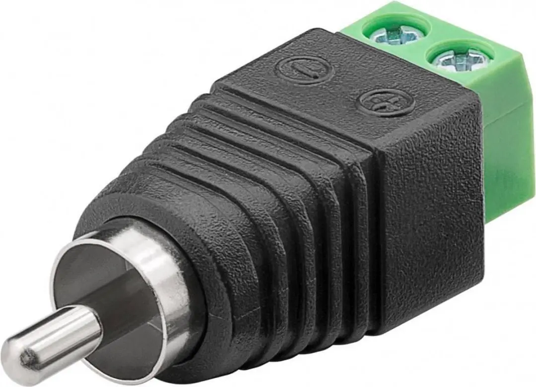 Goobay Schroefbare Mono Tulp Connector