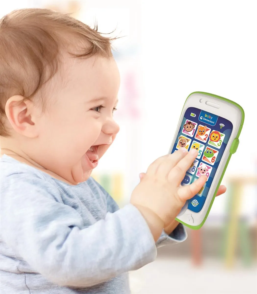 Clementoni Smartphone Touch & Play - Dierengeluiden - Multi kleuren