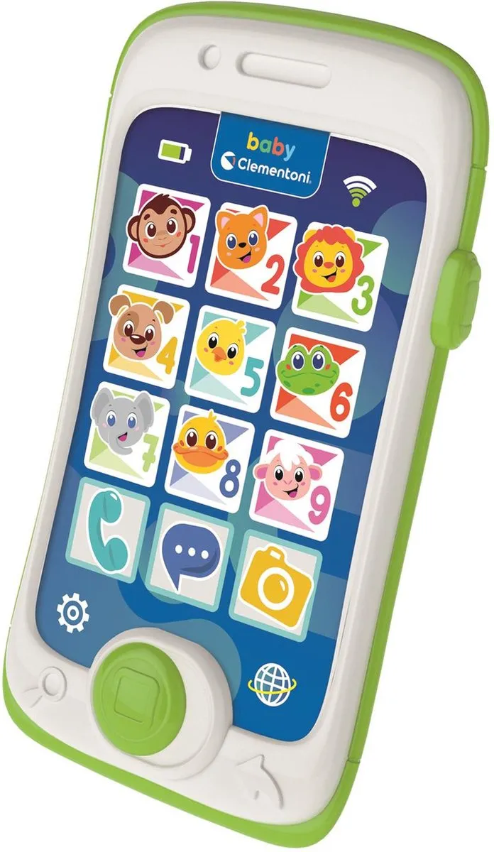 Clementoni Smartphone Touch & Play - Dierengeluiden - Multi kleuren