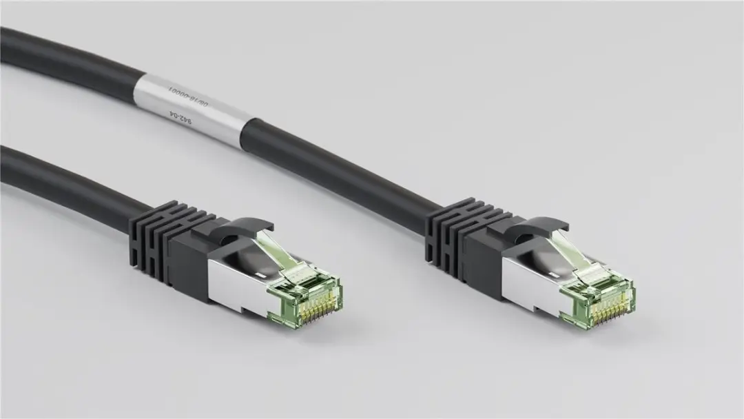 Goobay CAT 6A S/FTP Netwerkkabel 500 MHz - Zwart