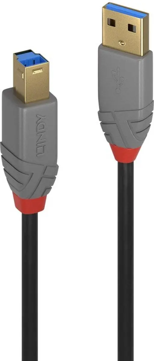 Lindy 36744 USB 3.2 Gen1 Kabel USB-A naar USB-B 5m