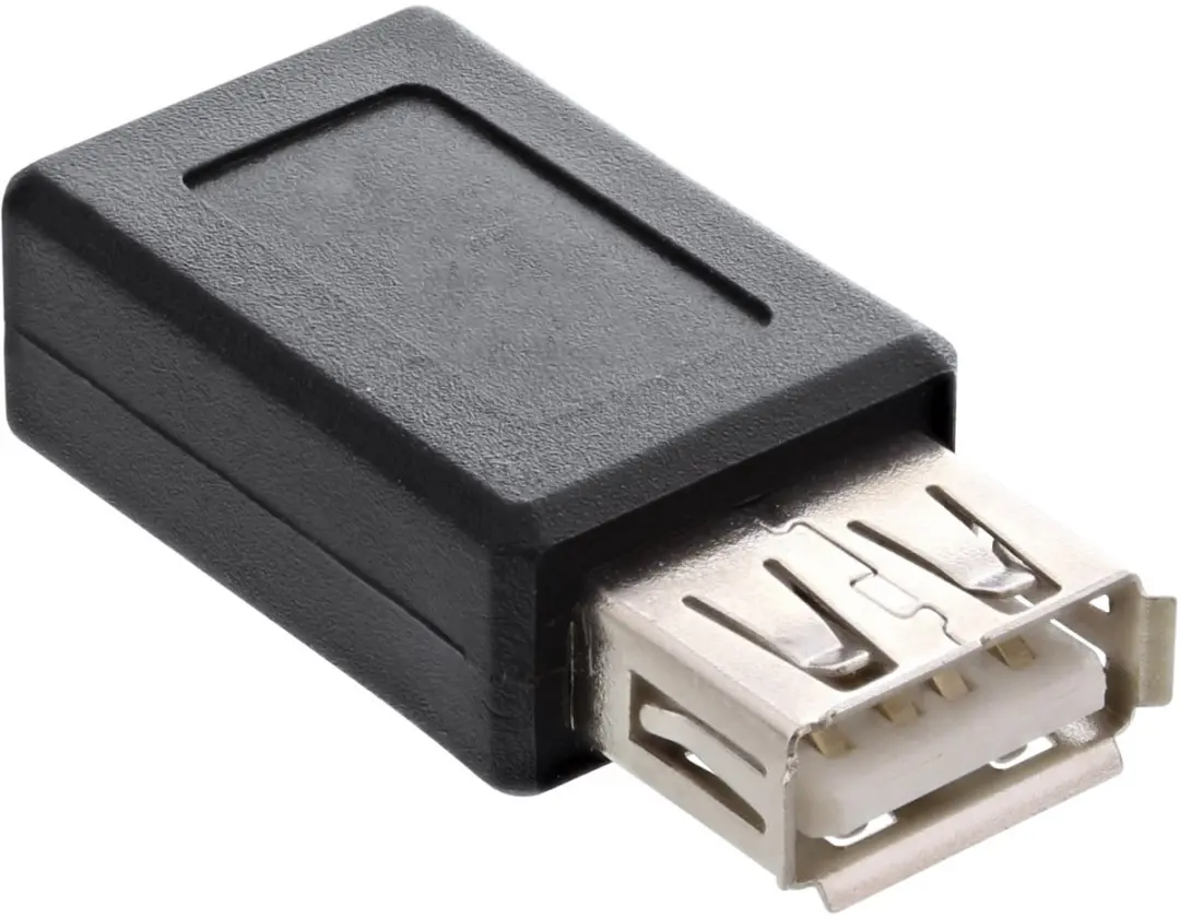 InLine USB Micro-B naar USB-A Adapter USB2.0