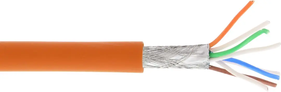 InLine Patchkabel Cat.6A S/FTP 500MHz 100m - Oranje