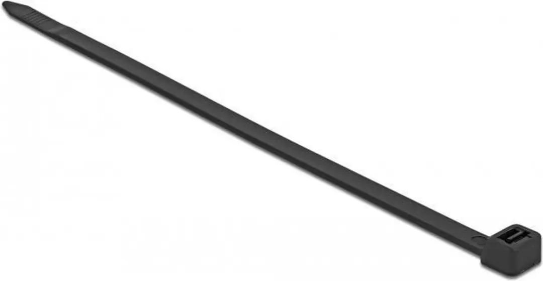 Delock Kabelbinders 800x8,8mm - 10 Stuks - Zwart