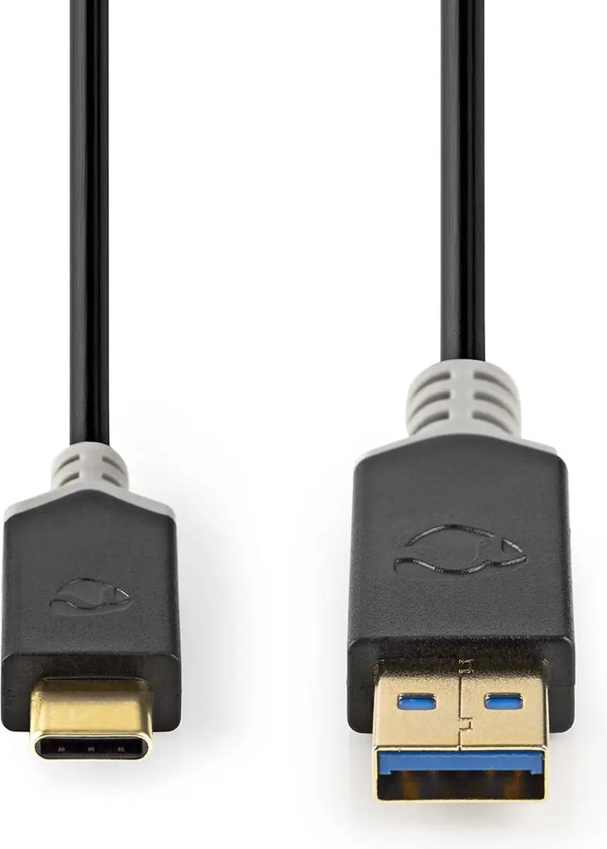 Nedis USB 3.2 Gen 1 USB-A naar USB-C Kabel 60W 1m