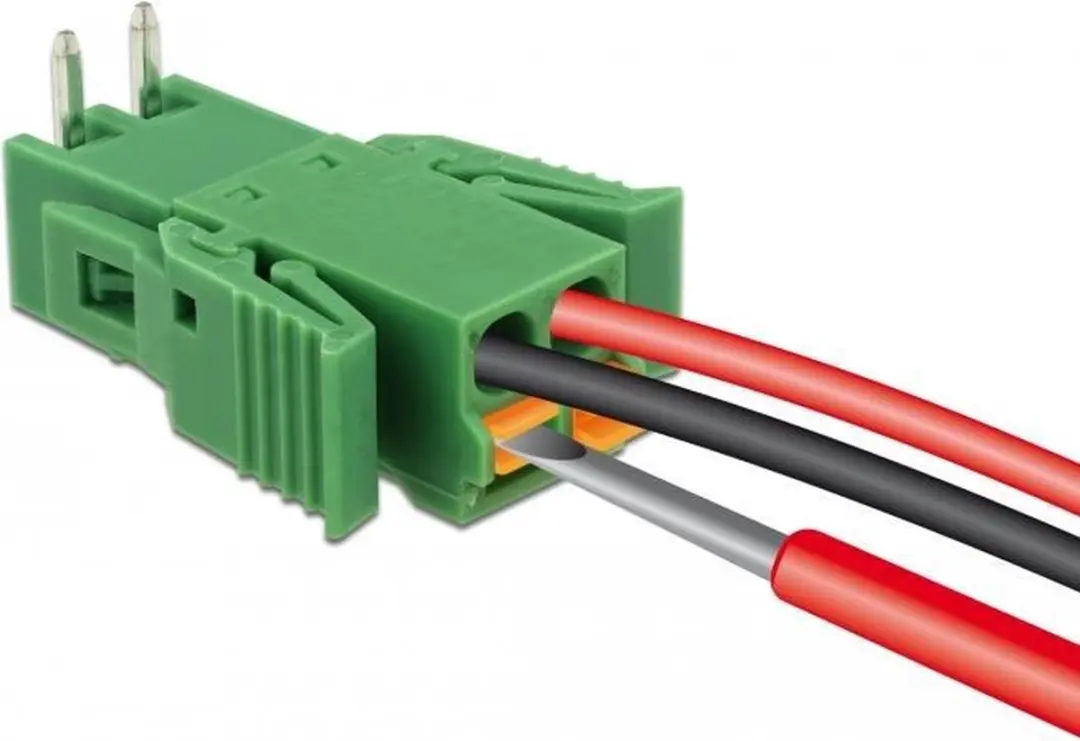 Delock Terminalblokset 2-polig 3.81mm Groen