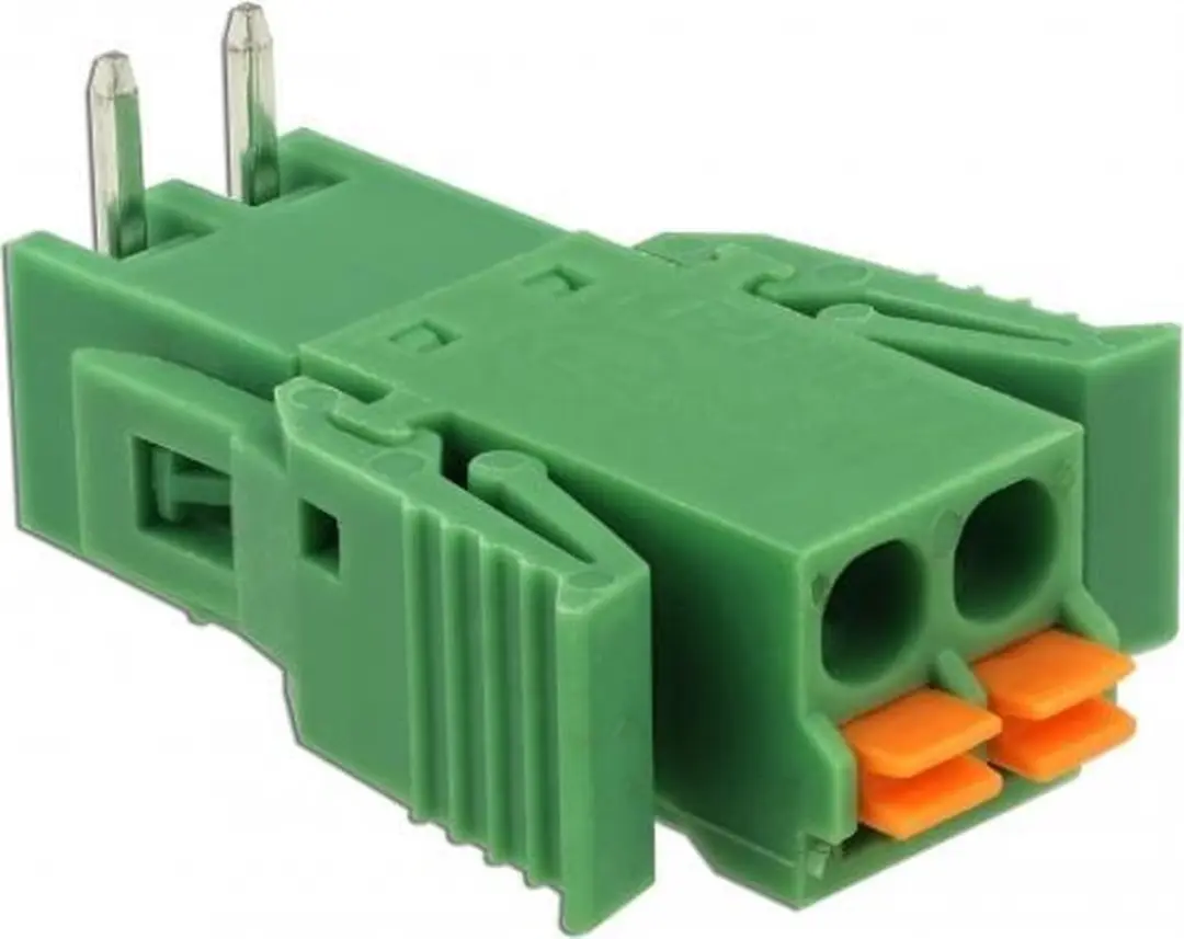 Delock Terminalblokset 2-polig 3.81mm Groen