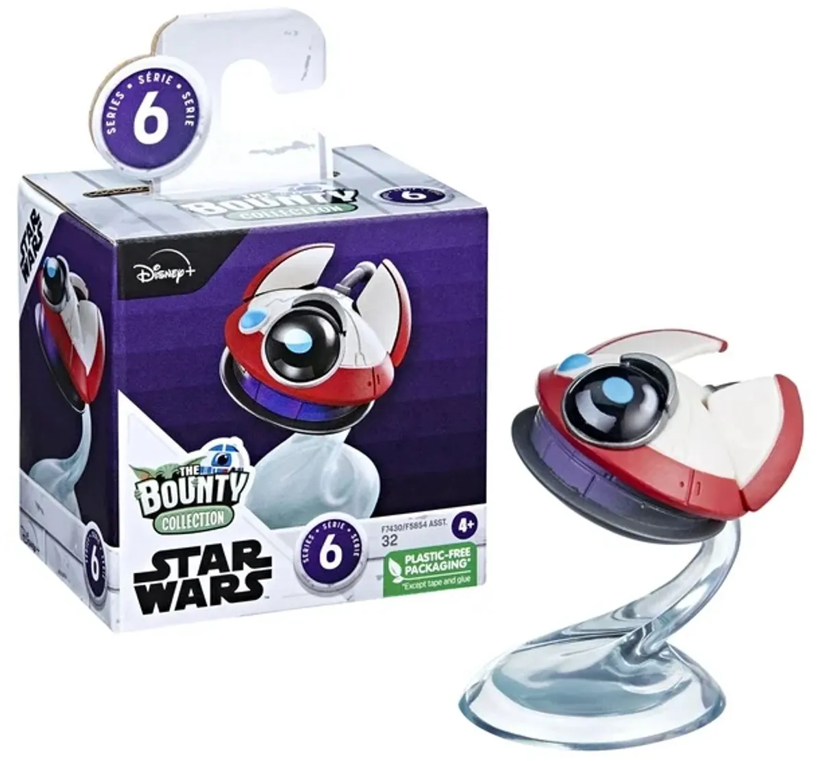 Disney Star Wars Lola Verzamelfiguur 6cm - Obi-Wan Kenobi Bounty - Multicolor - afbeelding 6 van 6