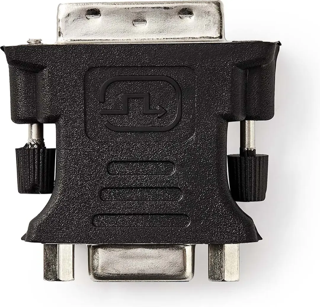 Nedis DVI-I naar VGA Adapter CCGB32900BK - Zwart