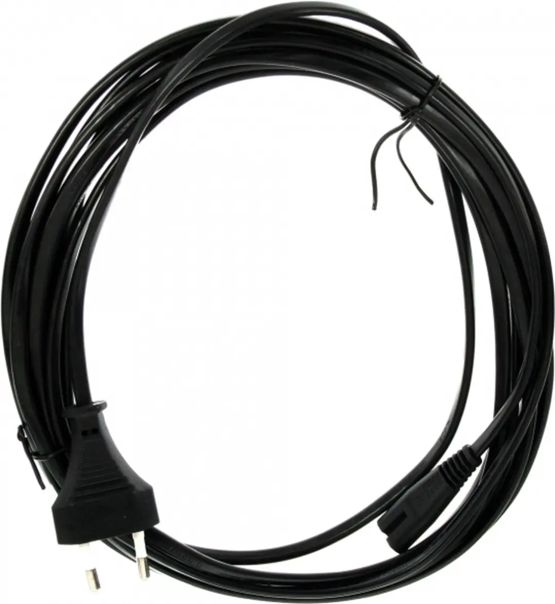 InLine Netstekker Type C C8 - 10m - Zwart