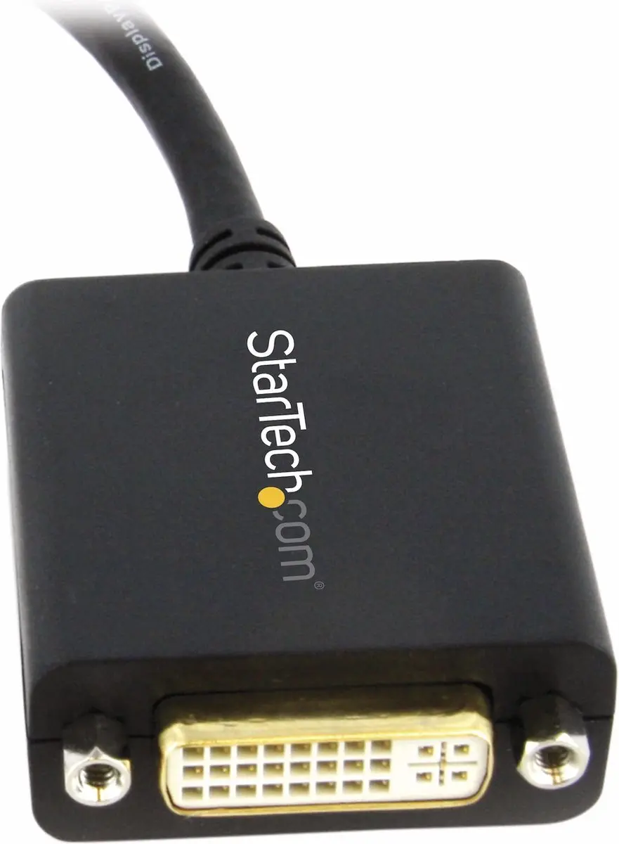 Startech DisplayPort naar DVI Adapter - Zwart