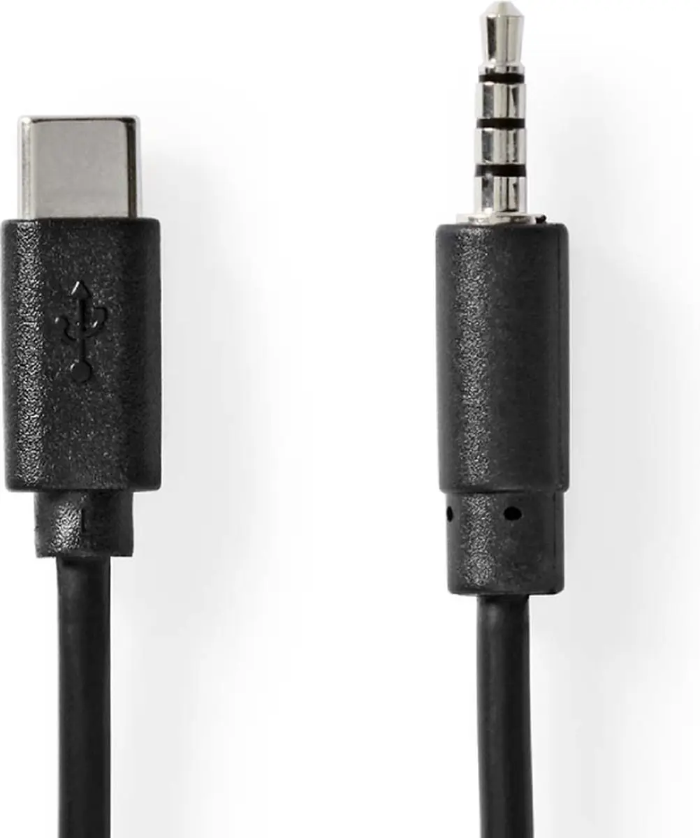 Nedis CCGL65950BK10 USB-C Adapter - USB 2.0 - 1m - Zwart