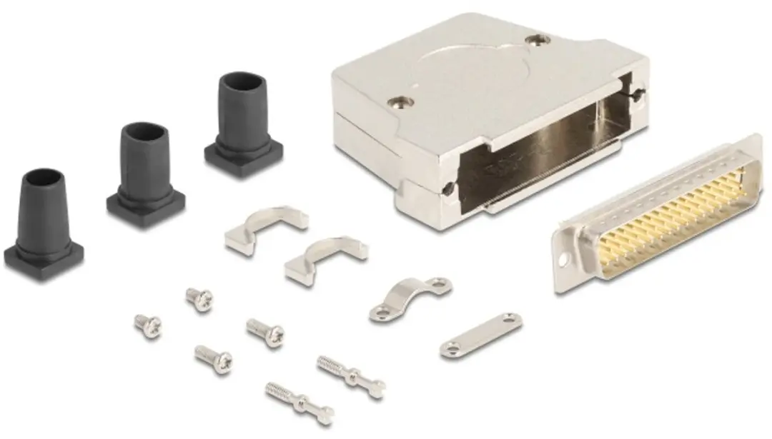 Delock Sub-D 50-polig Metal Behuizing met Male Connector