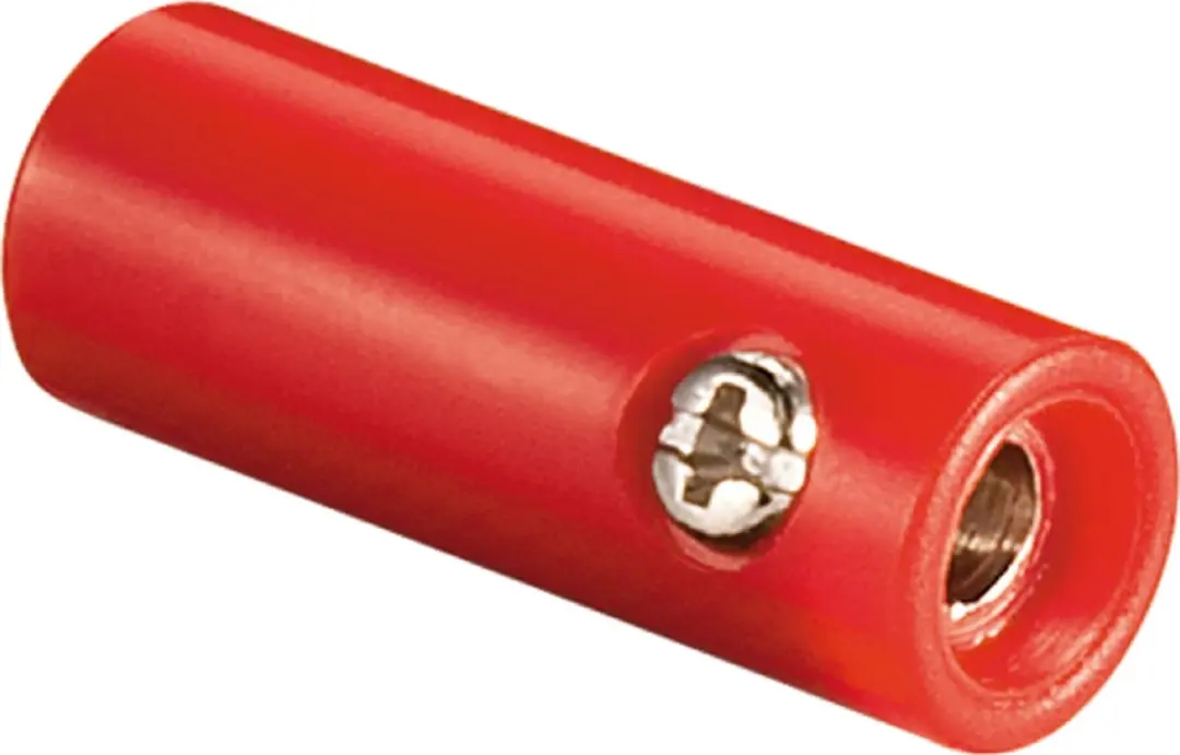 Goobay Bananenplug Rood - 1 Stuk