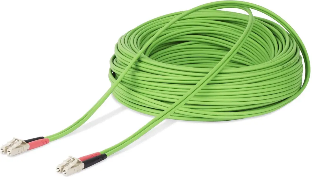 Startech LCLCL-25M-OM5 Glasvezelkabel LC-LC 25m - OM5 50/125µm - Groen