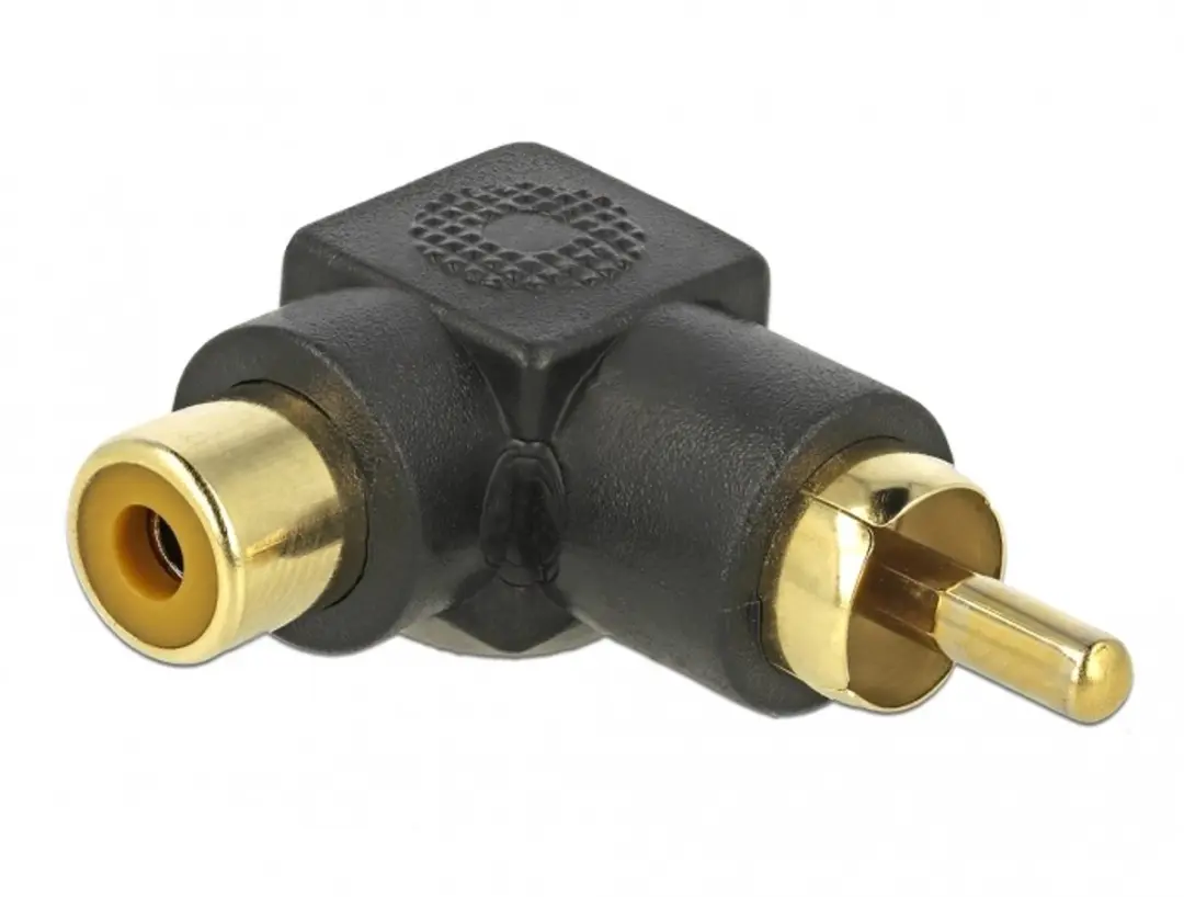 Delock RCA Adapter Mannelijk naar Vrouwelijk