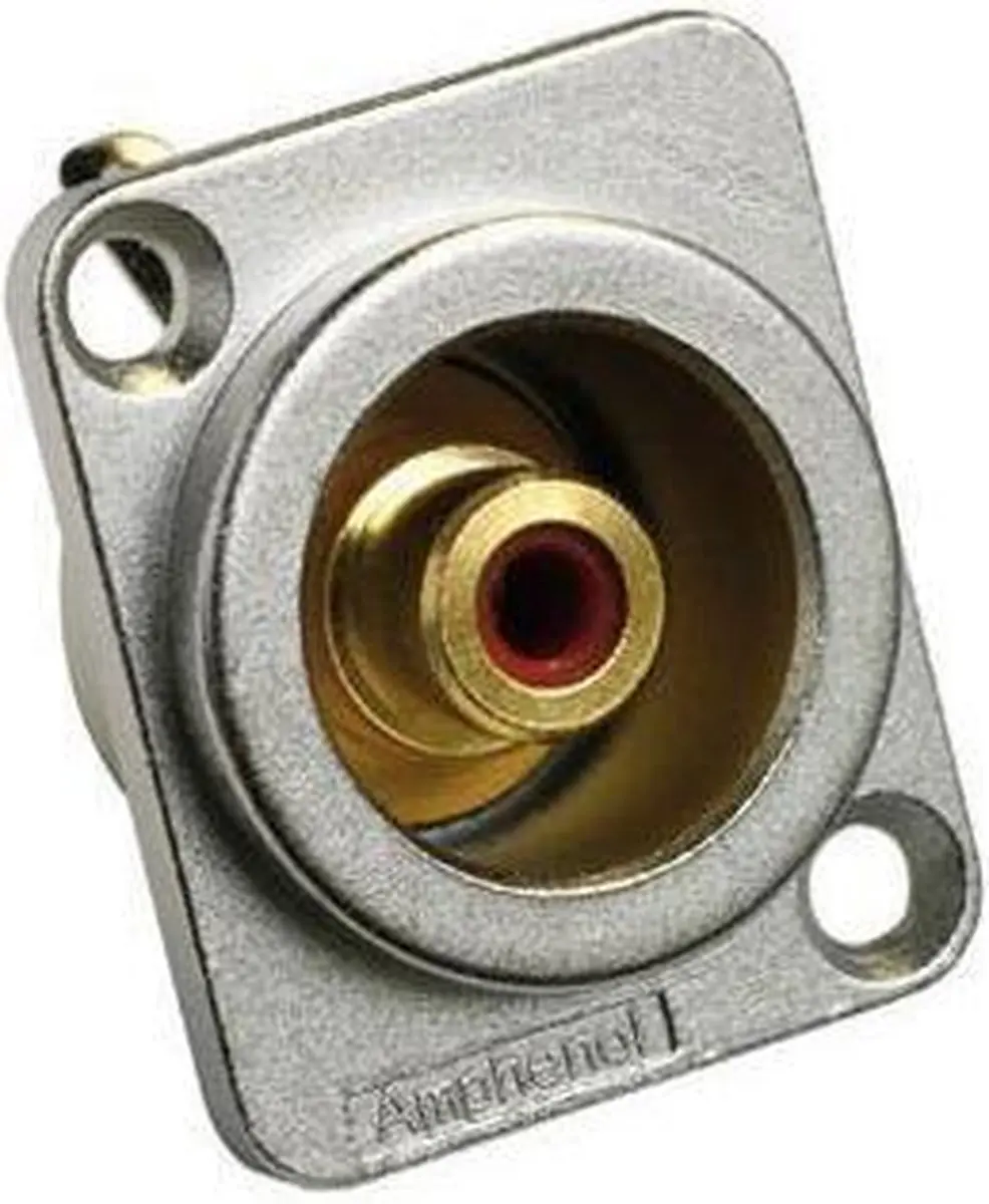 Amphenol ACJD-RED RCA Adapter