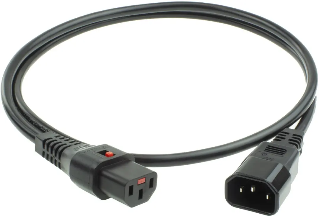 ACT PC1024 AK5033 Netsnoer C13-C14 1m - Zwart