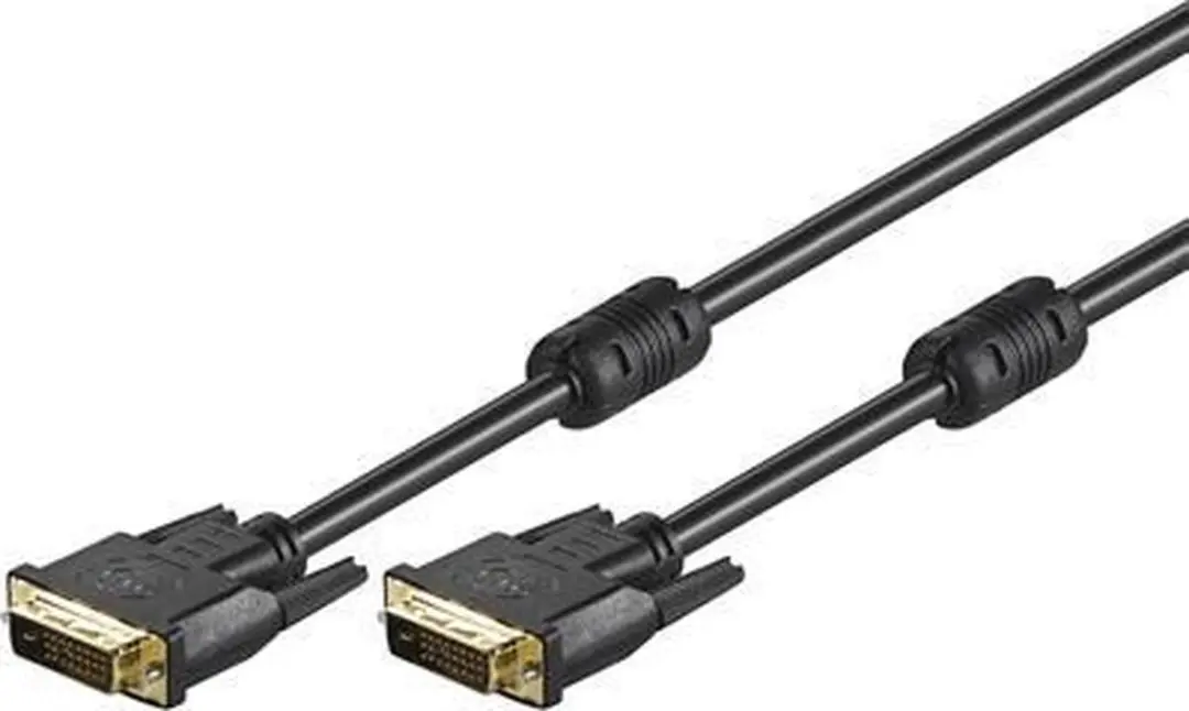 Goobay DVI-D Full HD Kabel Dual Link - 1.8m - 10 Stuks
