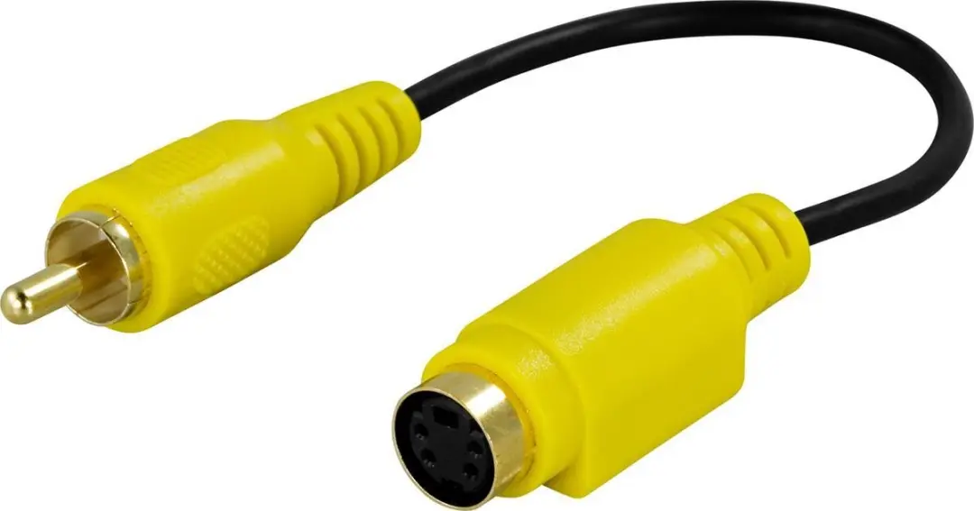 Deltaco MD4 naar RCA Kabeladapter