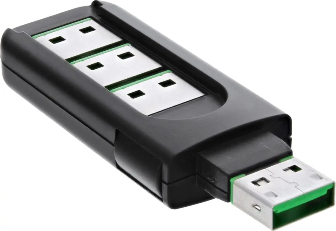 InLine USB Poortslot Sleutel - 4 Stuks