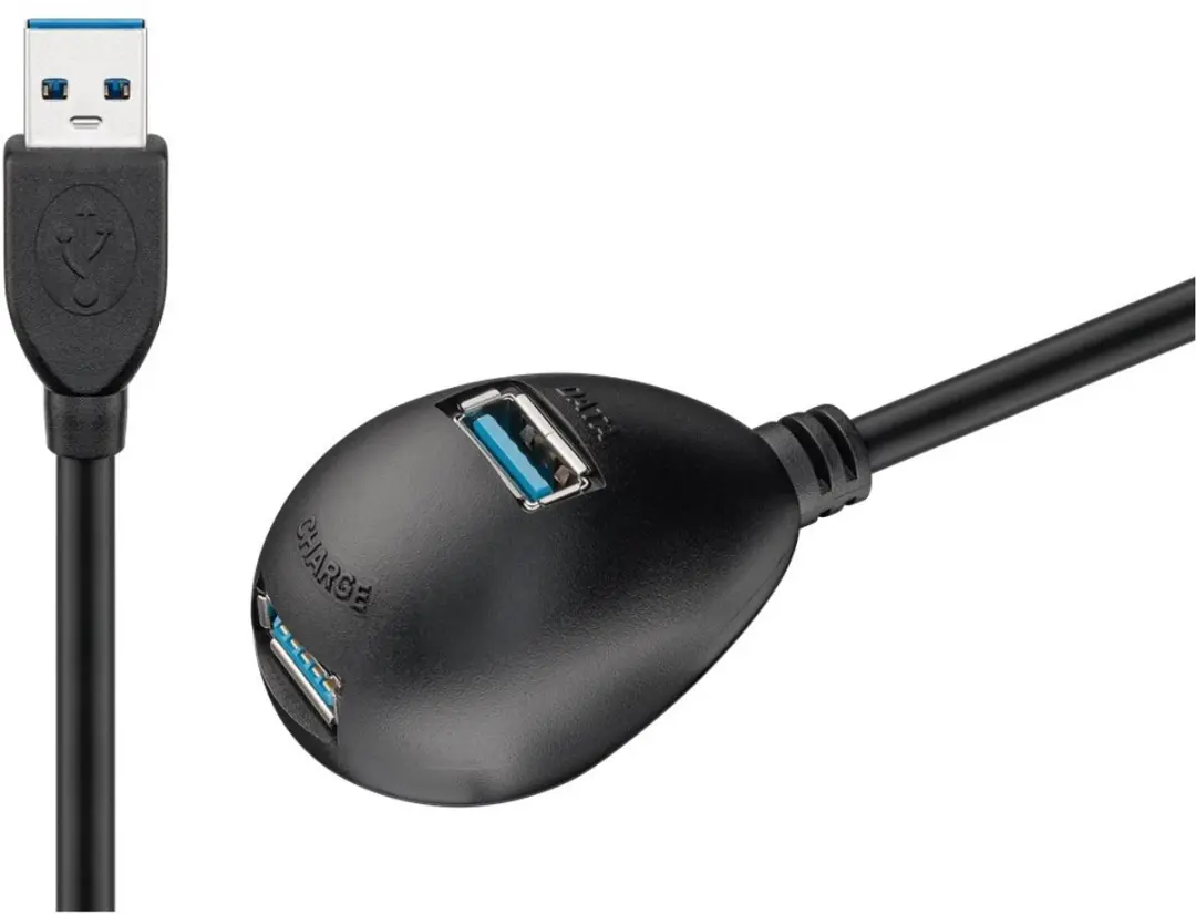 Goobay USB-A Verlengkabel 3.0 5Gbps 1,5m