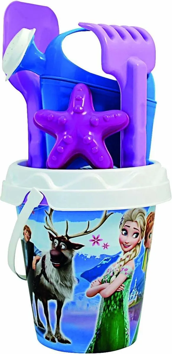 Disney Frozen Strand Emmer Set - 5-delig Meerkleurig