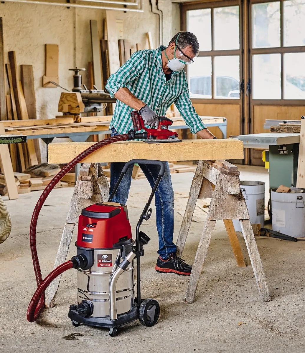 Einhell TP-VC 36/30 S Auto Li Accu Nat-/Droogzuiger - 30L - 150 Airwatts - afbeelding 6 van 6