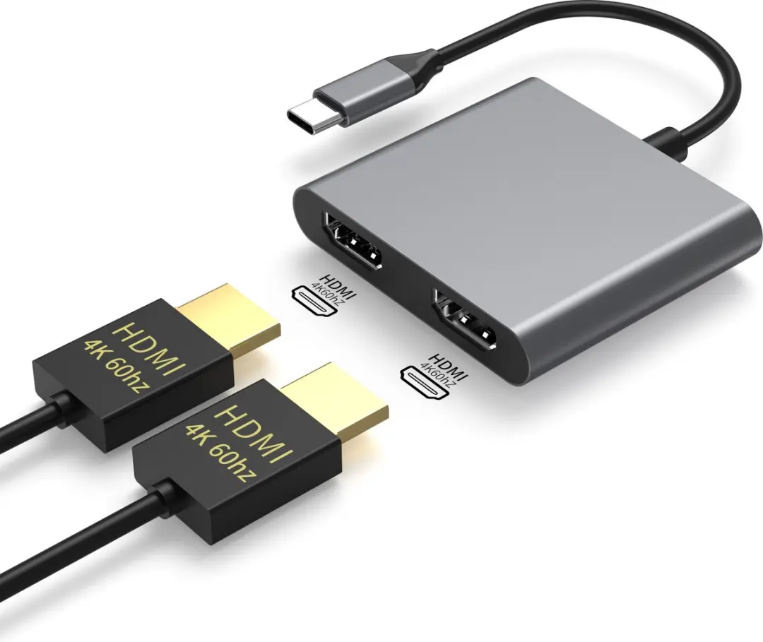 NÖRDIC DOCK-195 USB-C naar HDMI Adapter