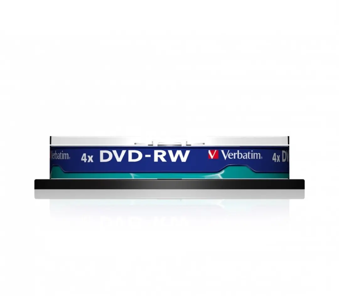 Verbatim 43552 DVD-RW 4.7GB - 10 Stuks