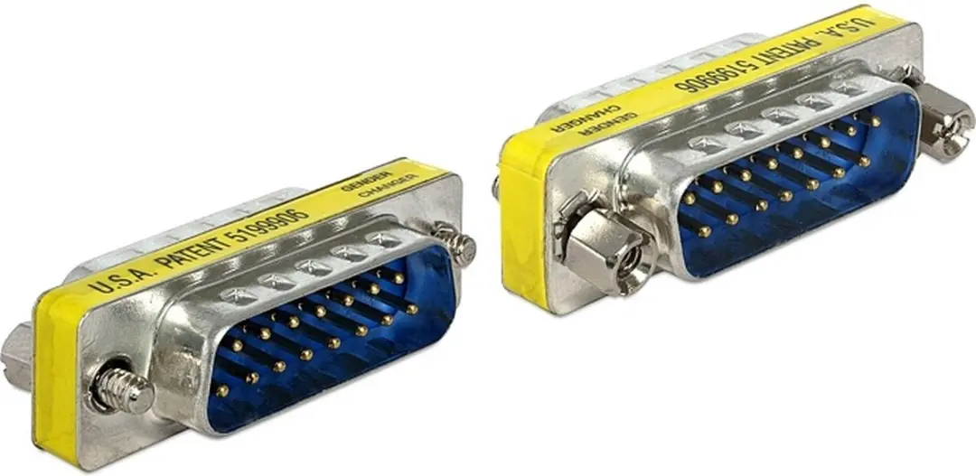 Delock Gameport Koppelstuk 15-pins SUB-D