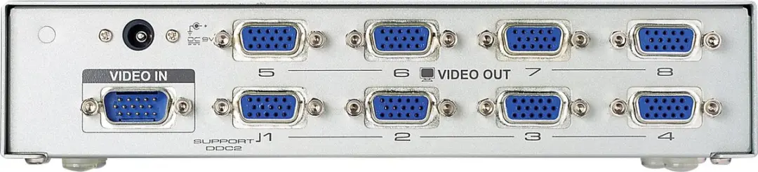 Aten 8-Poorts VGA Beeldscherm Splitter - Kleurenmix
