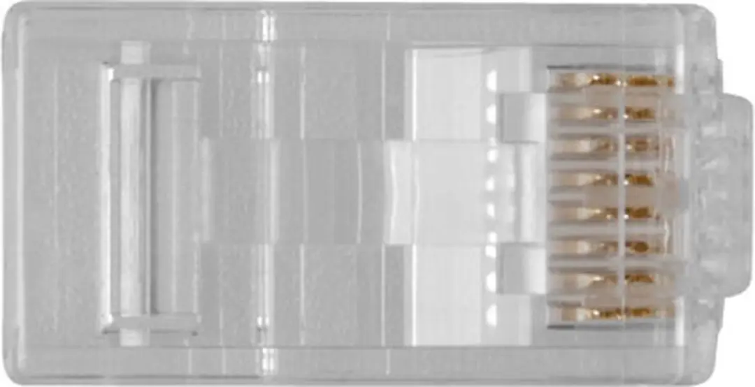 ACT RJ45 CAT6 Modulaire Connector - 25 Stuks - Transparant