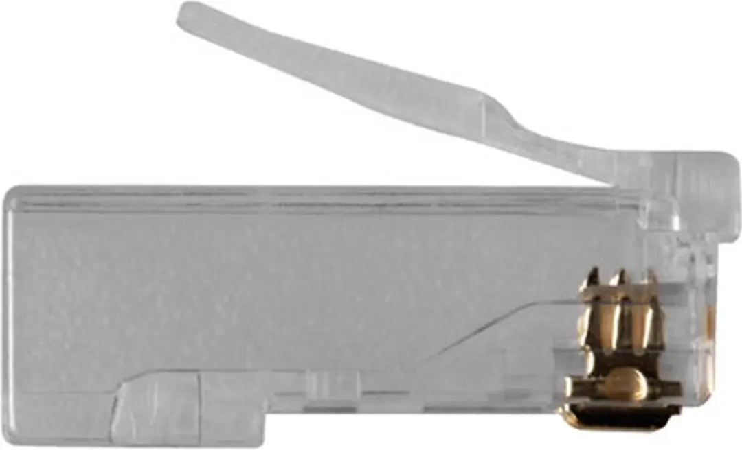 ACT RJ45 CAT6 Modulaire Connector - 25 Stuks - Transparant - afbeelding 6 van 6