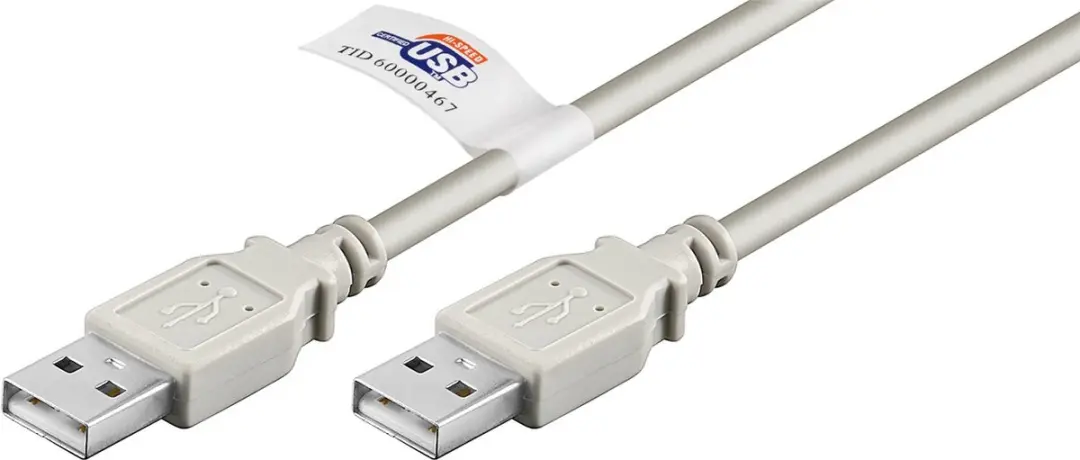 Goobay USB 2.0 Kabel 5m - 10 Stuks - Grijs