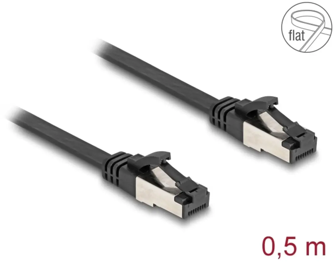 Delock Cat.8.1 RJ45 Patchkabel 0,5m