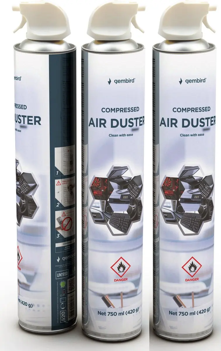 Gembird Airduster Spuitbus 750ml